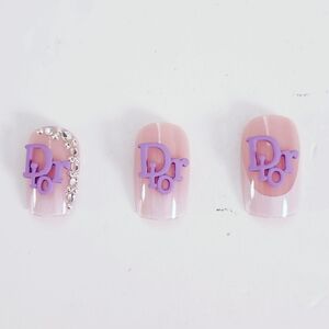 Luxury Nail Charms Purple